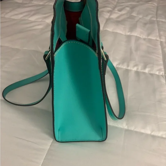 Dooney & Bourke Aqua Tote Bag - Picture 4 of 13